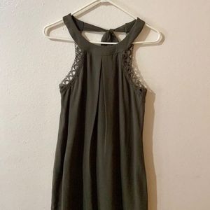 Woman's Sleeveless Mini Dress